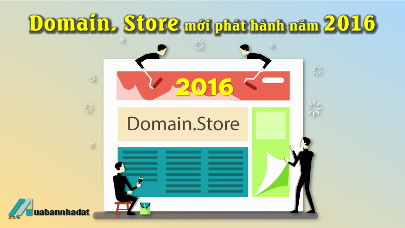Domain .Store mới phát hành năm 2016